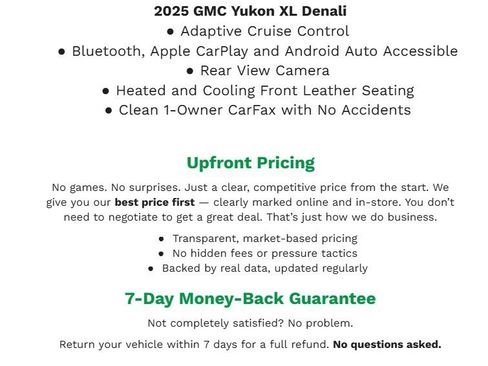 Certified 2025 GMC Yukon XL Denali image 2