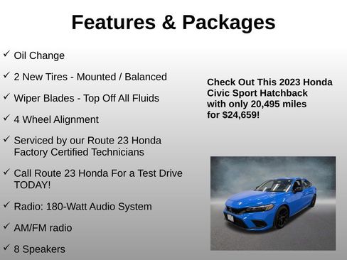 Certified 2023 Honda Civic Sport image 4