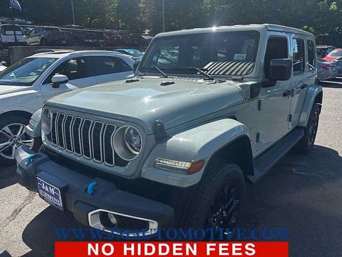 Used 2024 Jeep Wrangler Unlimited Sahara w/ Safety Group AWD/4WD image 1