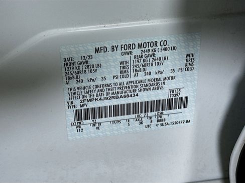 Used 2024 Ford Edge SEL image 12