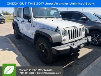 Used 2017 Jeep Wrangler Unlimited Sport w/ Quick Order Package 24S AWD/4WD video 1