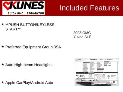 Used 2023 GMC Yukon SLE