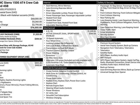 Used 2026 GMC Sierra 1500 AT4 w/ Technology Package AWD/4WD image 2