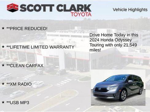 Used 2024 Honda Odyssey Touring image 12