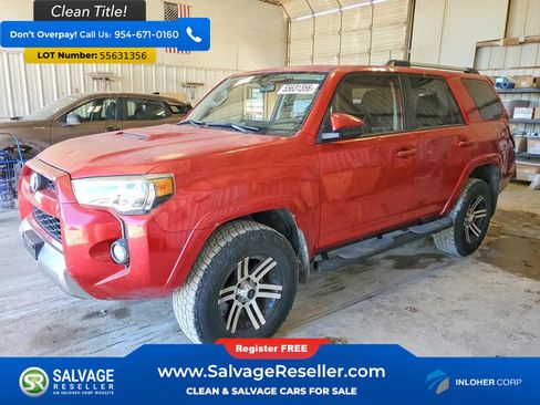 Used 2015 Toyota 4Runner Trail AWD/4WD image 1