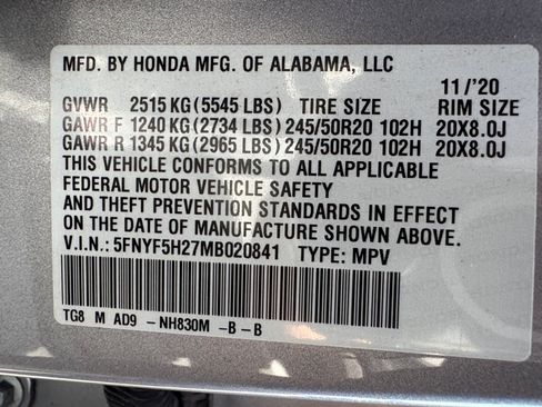 Used 2021 Honda Pilot Special Edition image 18