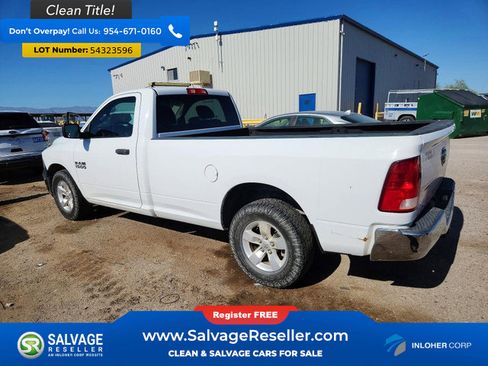 Used 2017 RAM 1500 Tradesman w/ Chrome Appearance Group RWD image 3