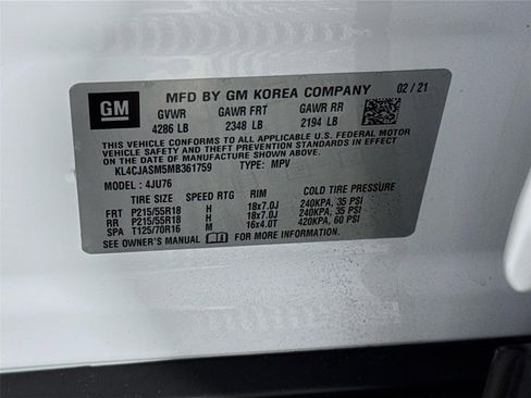Certified 2021 Buick Encore Preferred w/ Safety Package FWD image 29