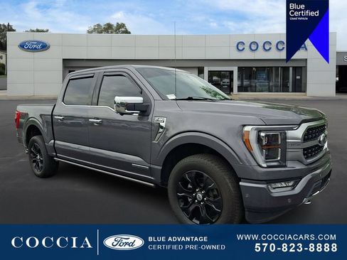Certified 2021 Ford F150 Platinum w/ Equipment Group 701A High AWD/4WD image 3