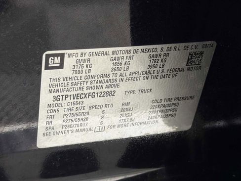 Used 2015 GMC Sierra 1500 SLT w/ SLT Crew Cab Value Package image 31