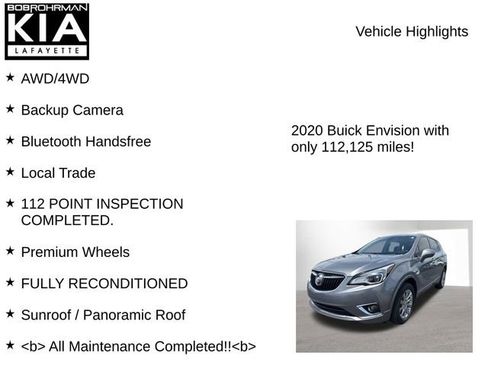 Used 2020 Buick Envision Essence AWD/4WD image 8