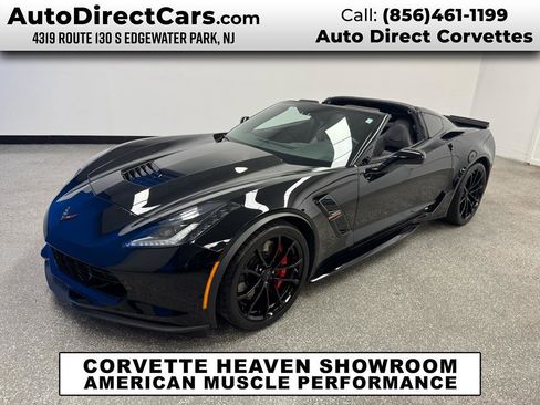 Used 2019 Chevrolet Corvette Grand Sport w/ Carbon Flash Badge Package RWD image 1