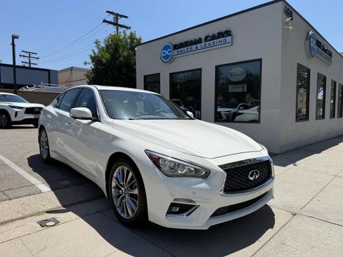 Used 2023 INFINITI Q50 Luxe w/ Cargo Package RWD image 2