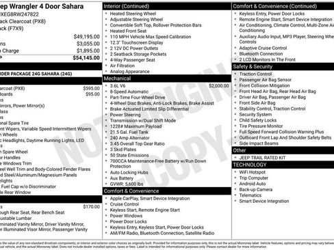 Used 2024 Jeep Wrangler Sahara image 15