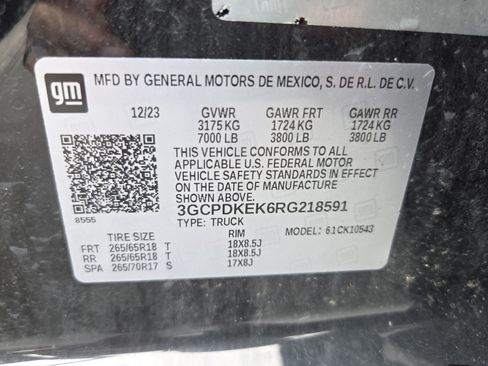 Certified 2024 Chevrolet Silverado 1500 LT AWD/4WD image 19