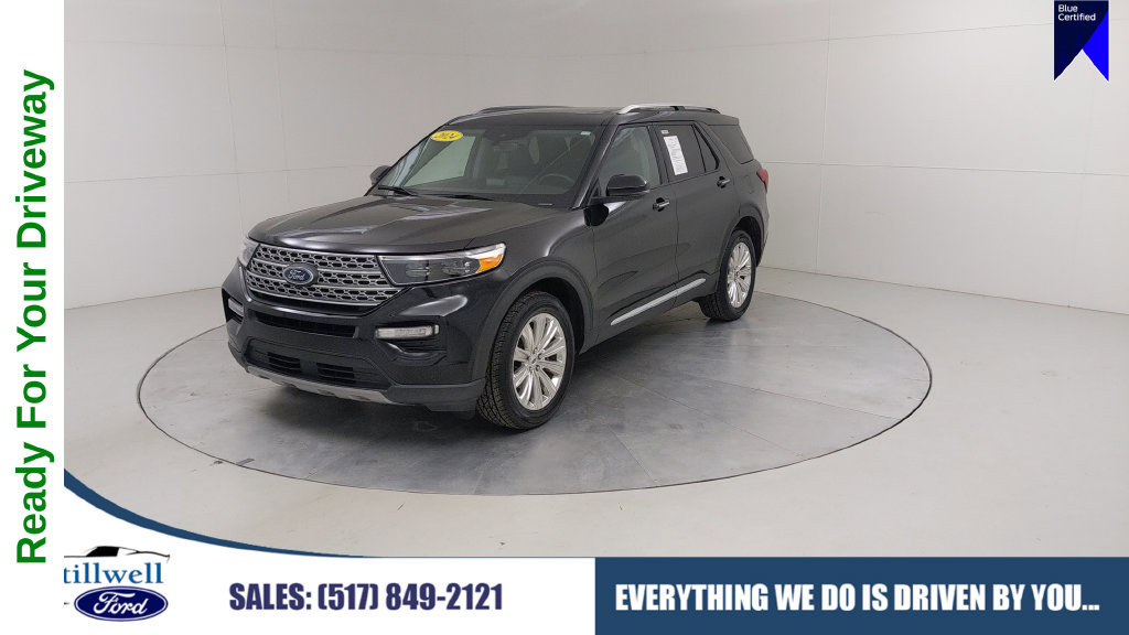 Certified 2024 Ford Explorer Limited w/ Limited Technology Package AWD/4WD image 1