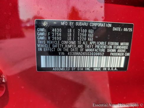 Certified 2025 Subaru Legacy Premium w/ Popular Package #1A image 19