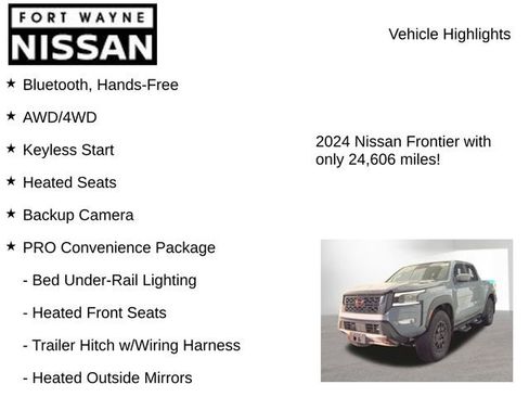 Used 2024 Nissan Frontier PRO-4X w/ Pro Premium Package image 8
