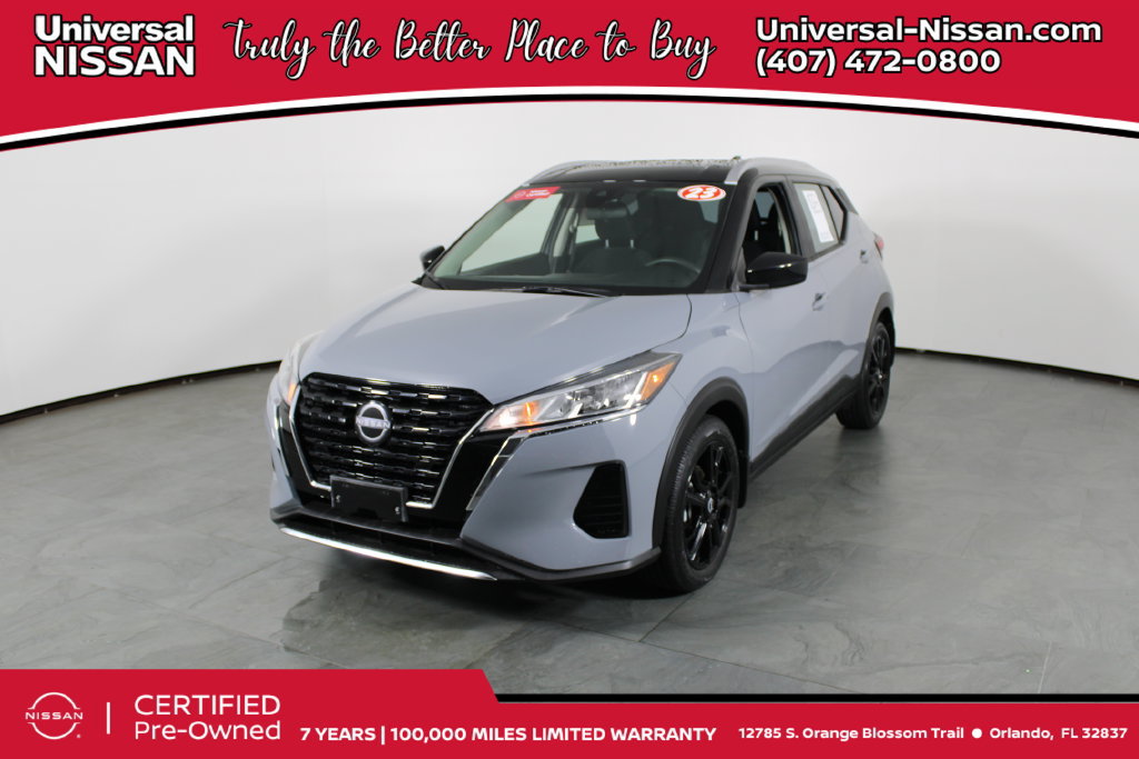 Certified 2023 Nissan Kicks SV FWD 360° Tour