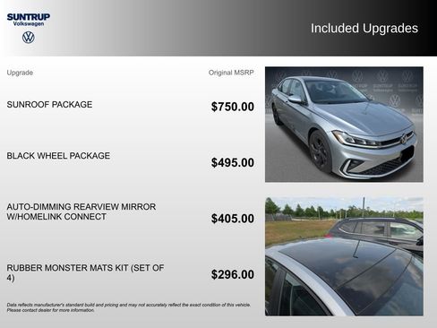Used 2025 Volkswagen Jetta SE w/ Sunroof Package FWD image 2