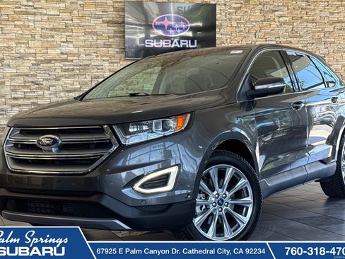 Used 2018 Ford Edge Titanium w/ Equipment Group 302A AWD/4WD image 1