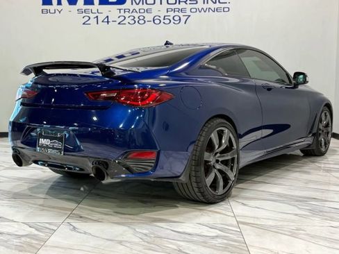 Used 2018 INFINITI Q60 Red Sport 400 w/ Sensory Package 3.0T Sport image 6