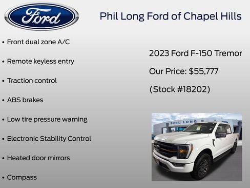 Certified 2023 Ford F150 Tremor AWD/4WD image 38