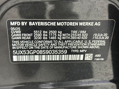 Certified 2025 BMW X3 xDrive30i w/ Convenience Package AWD/4WD image 21