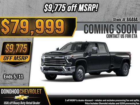 New 2026 Chevrolet Silverado 3500 LTZ AWD/4WD image 1
