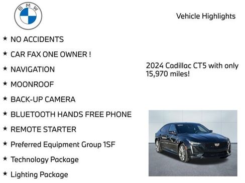 Used 2024 Cadillac CT5 V w/ Super Cruise 2 Package image 9
