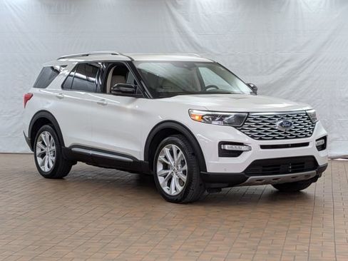 Certified 2023 Ford Explorer Platinum w/ Technology Package RWD image 1