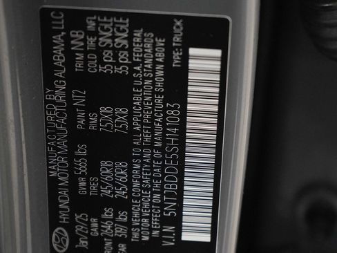 Certified 2025 Hyundai Santa Cruz SEL image 29