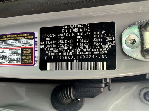 Used 2024 Kia Sorento SX Prestige w/ Olive Brown Leather Package image 35