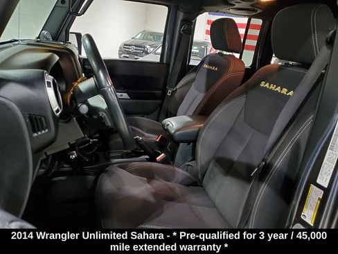 Used 2014 Jeep Wrangler Unlimited Sahara w/ Connectivity Group AWD/4WD image 6