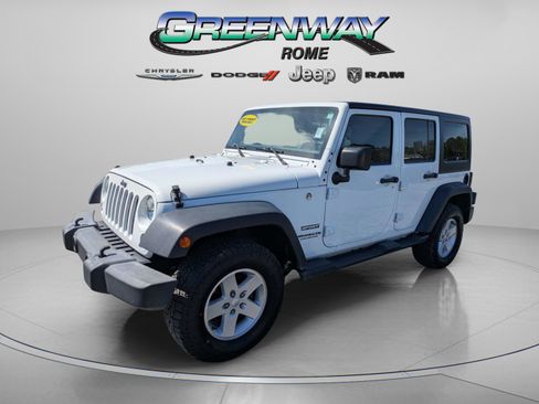 Used 2017 Jeep Wrangler Unlimited Sport w/ Quick Order Package 24S AWD/4WD image 4