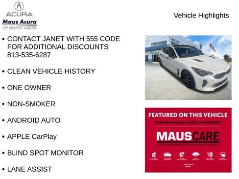 Used 2023 Kia Stinger GT-Line w/ Sun & Sound Package image 8
