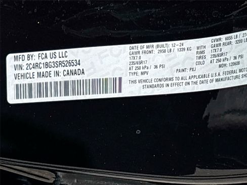 Used 2025 Chrysler Pacifica Select FWD image 33