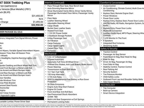 Used 2021 FIAT 500X Trekking Plus image 6