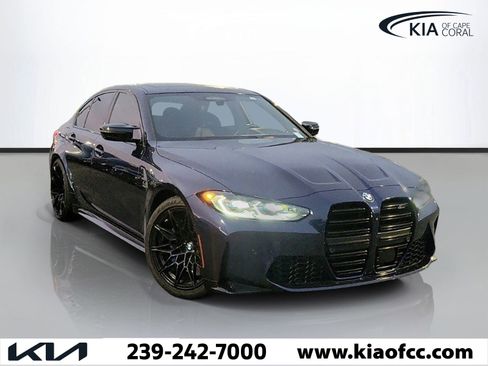 Used 2021 BMW M3 Competition w/ Executive Package RWD image 1