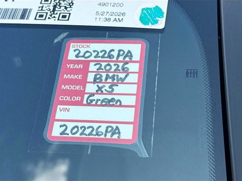 Certified 2026 BMW X5 xDrive40i AWD/4WD image 20
