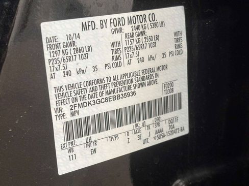 Used 2014 Ford Edge SE w/ Equipment Group 101A FWD image 34