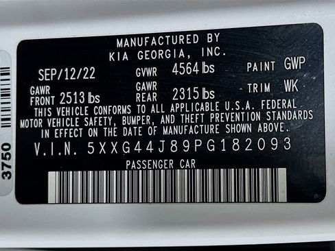 Certified 2023 Kia K5 GT w/ GT1 Package image 33