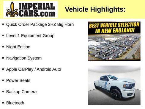 Used 2023 RAM 3500 Big Horn w/ Night Edition AWD/4WD image 3