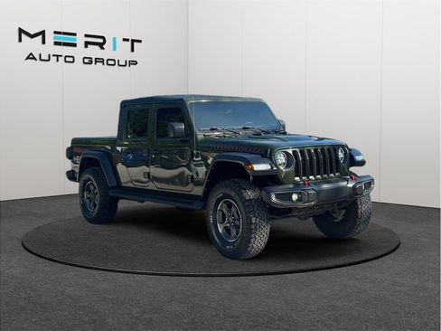 Used 2022 Jeep Gladiator Rubicon w/ LED Lighting Group AWD/4WD image 1