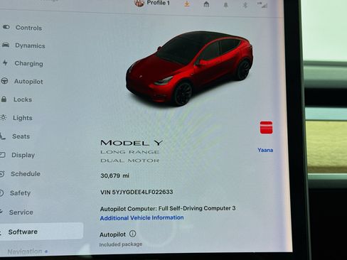 Used 2020 Tesla Model Y Long Range AWD/4WD image 8