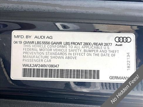 Used 2019 Audi A6 3.0T Premium Plus w/ Premium Plus Package AWD/4WD image 30