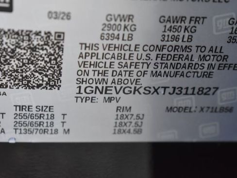 New 2026 Chevrolet Traverse LT w/ LPO, Floor Liner Package image 39