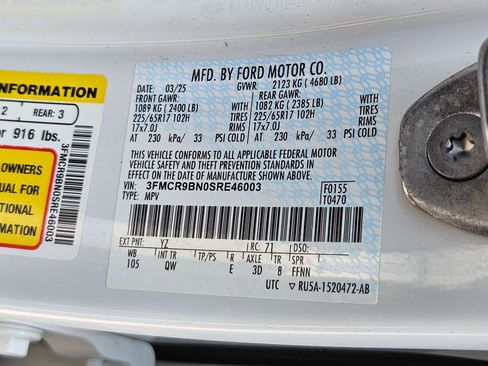 Used 2025 Ford Bronco Sport Big Bend AWD/4WD image 35