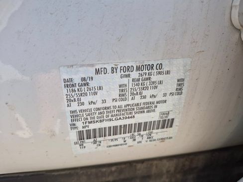 Used 2020 Ford Explorer Limited AWD/4WD image 17