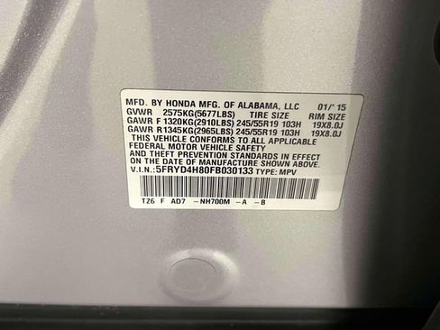 Used 2015 Acura MDX SH-AWD w/ Advance Package image 16